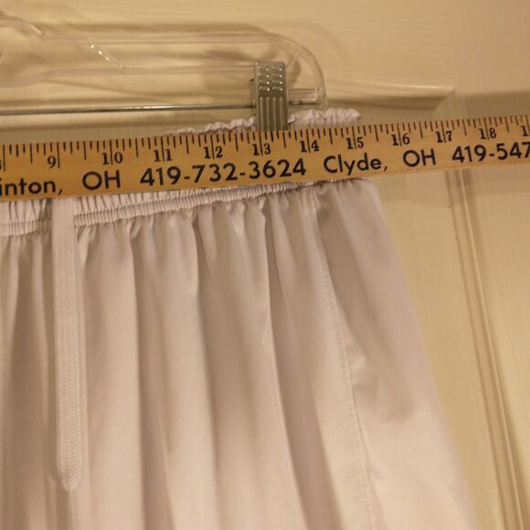 Under Armour shorts mens L Large white purple basketball gym drawstring athletic - Picture 4 of 7